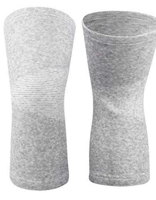 Unisex Bamboo Charcoal Elastic Warm Knee Sleeves